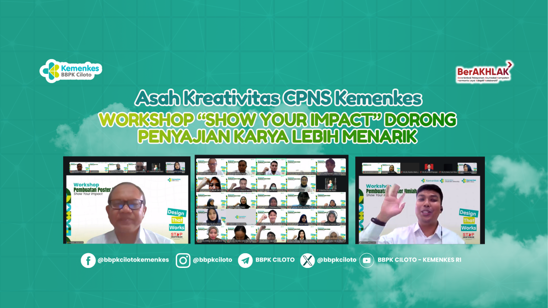 Asah Kreativitas CPNS Kemenkes, Workshop “Show Your Impact” Dorong Penyajian Karya Lebih Menarik