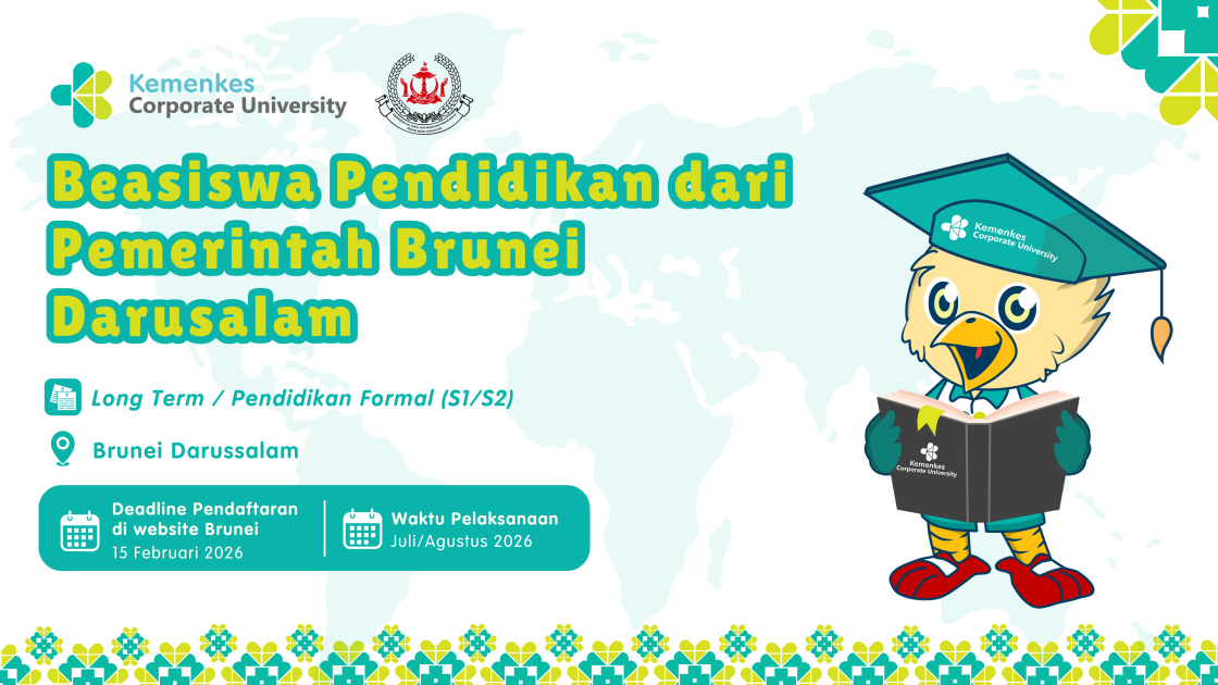 Beasiswa Gelar Pemerintah Brunei Darussalam: Government of Brunei Darussalam Scholarship for Foreign Students Tenable in Brunei Darussalam