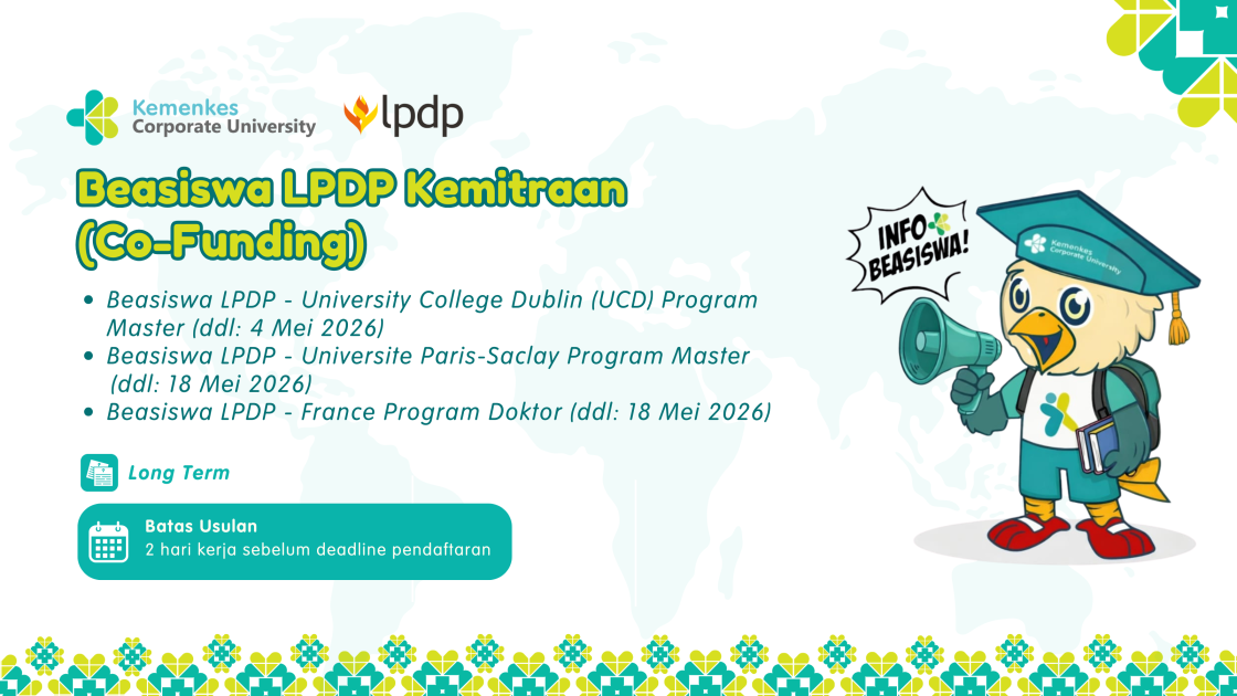 Beasiswa LPDP Kemitraan (Co-Funding)