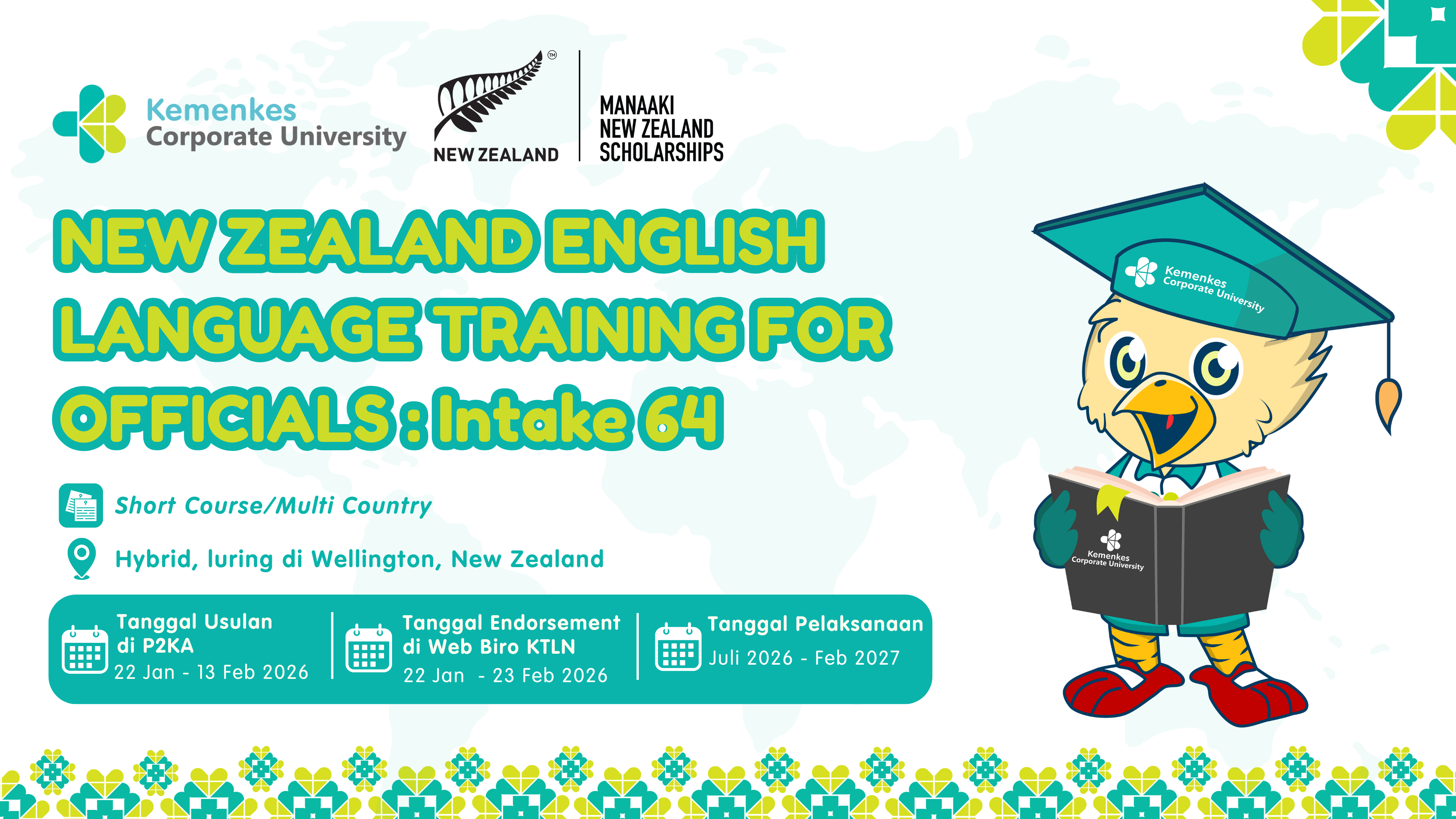 English Language Training for Officials (ELTO) Intake 64: Education