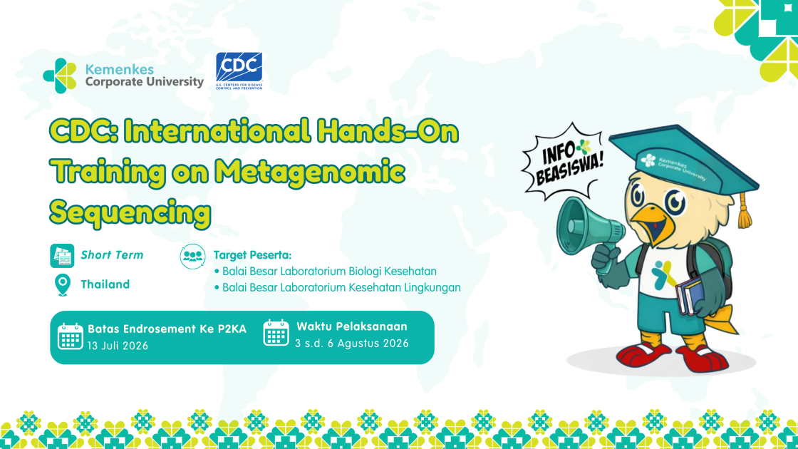 Pelatihan CDC: International Hands-On Training on Metagenomic Sequencing